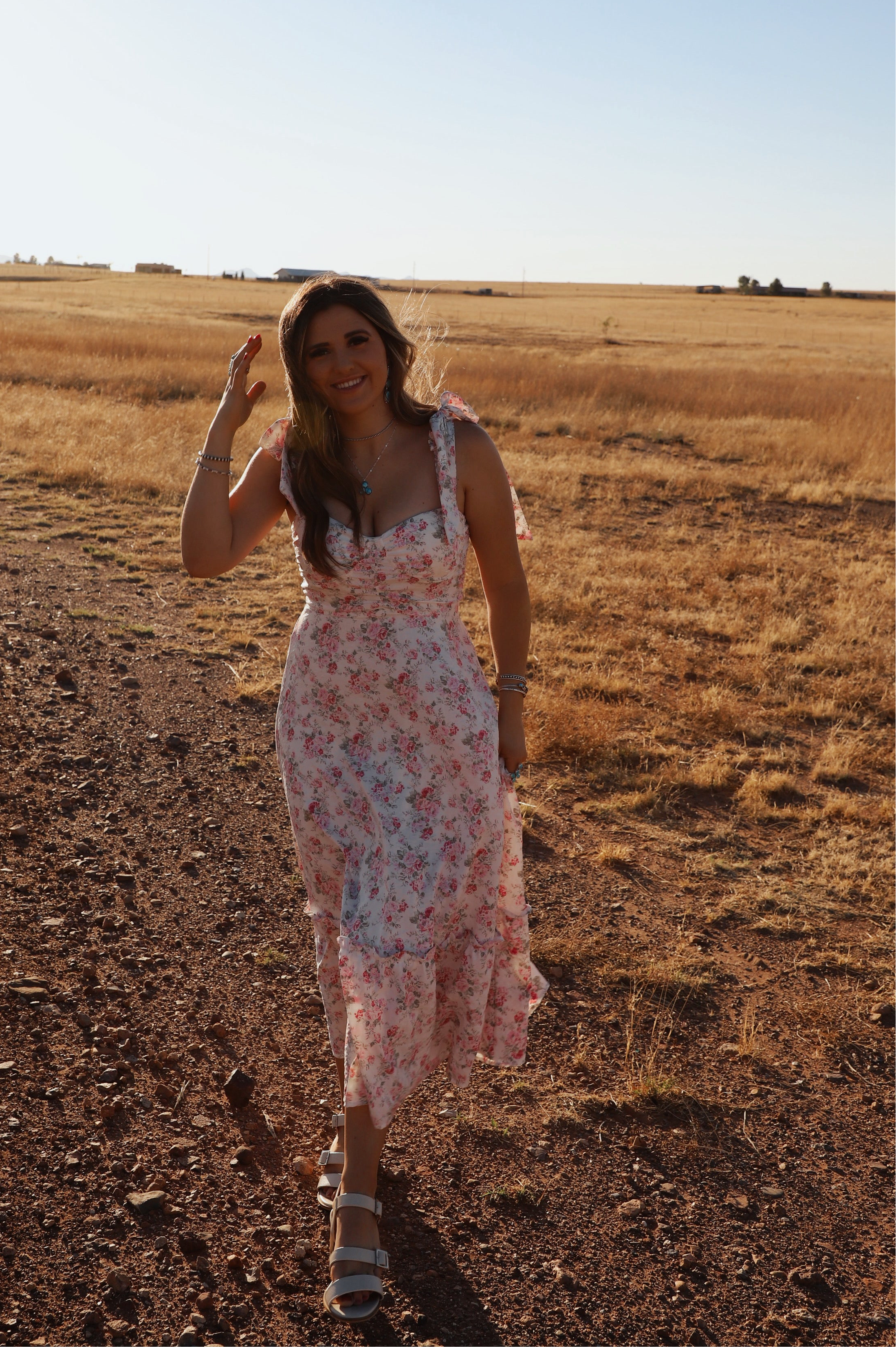 The Grace Floral Maxi Dress