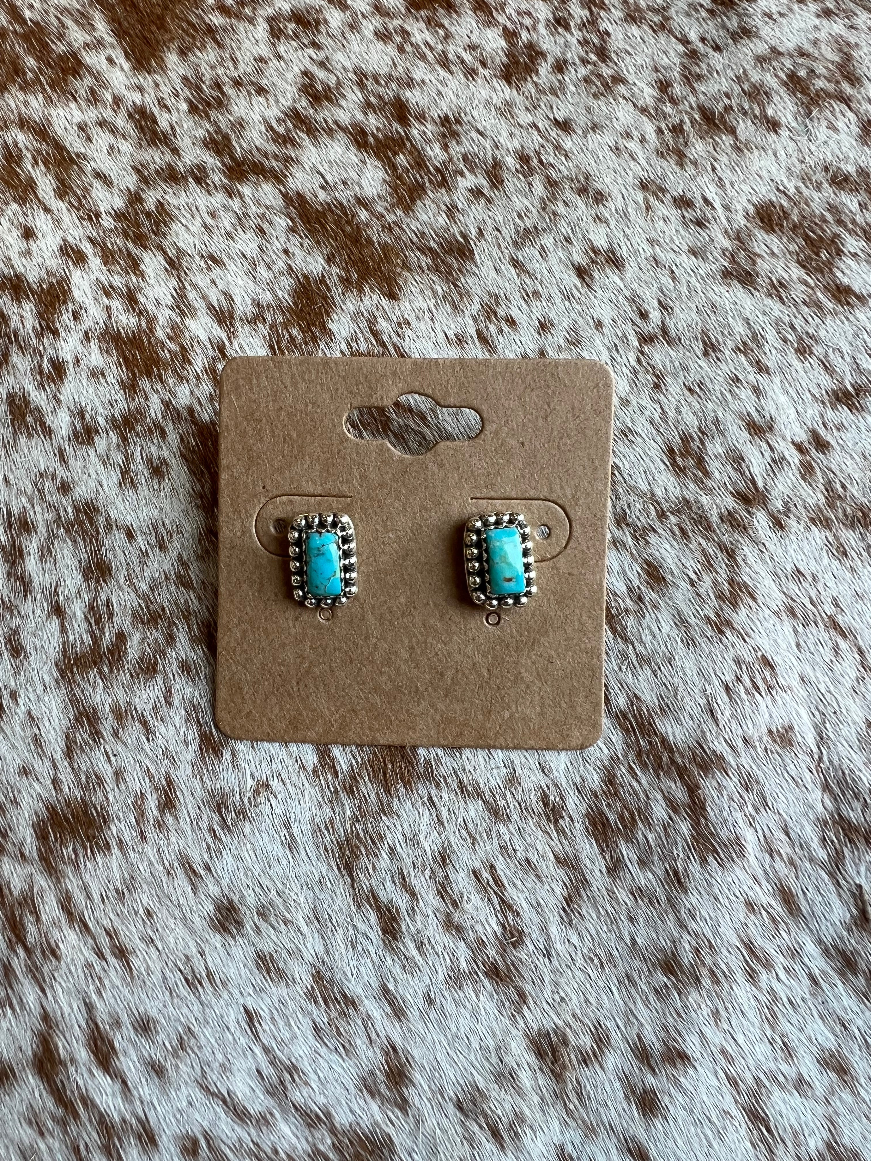 The Buckeye Turquoise Studs