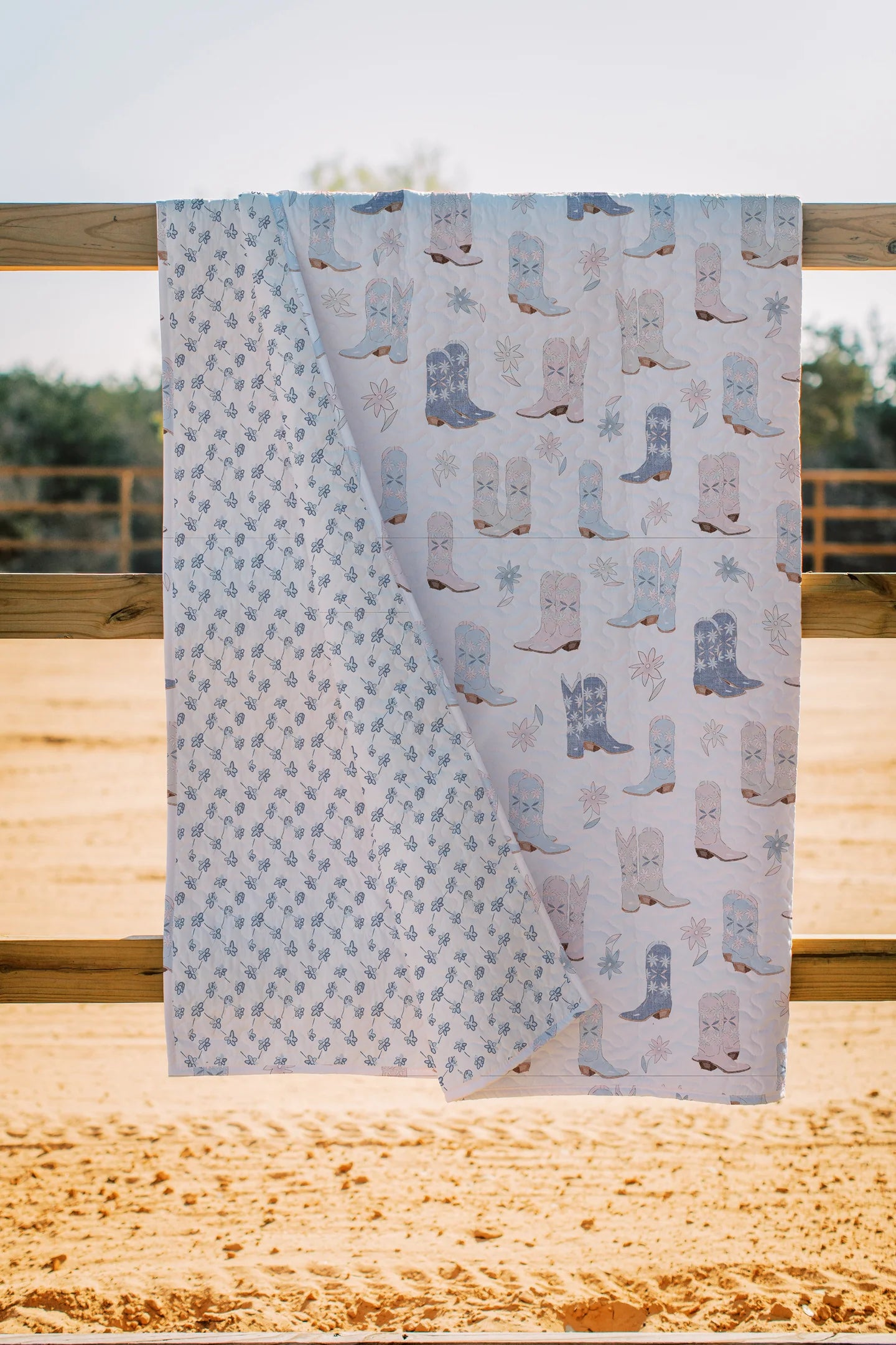 The Daisy Boots Baby Quilt- Ida Mae