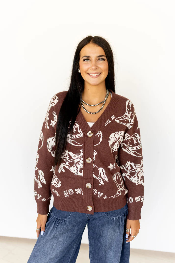 The Cassidy Western Cardigan