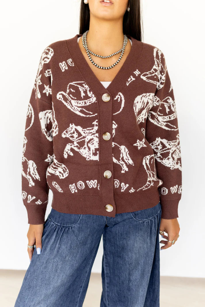 The Cassidy Western Cardigan
