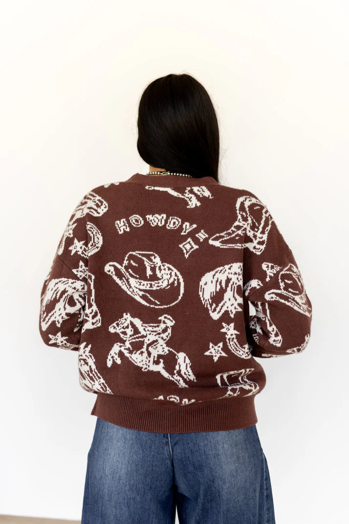 The Cassidy Western Cardigan