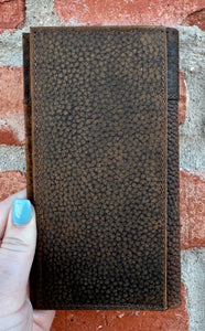 Ariat Boot Stitch Checkbook Cover Wallet