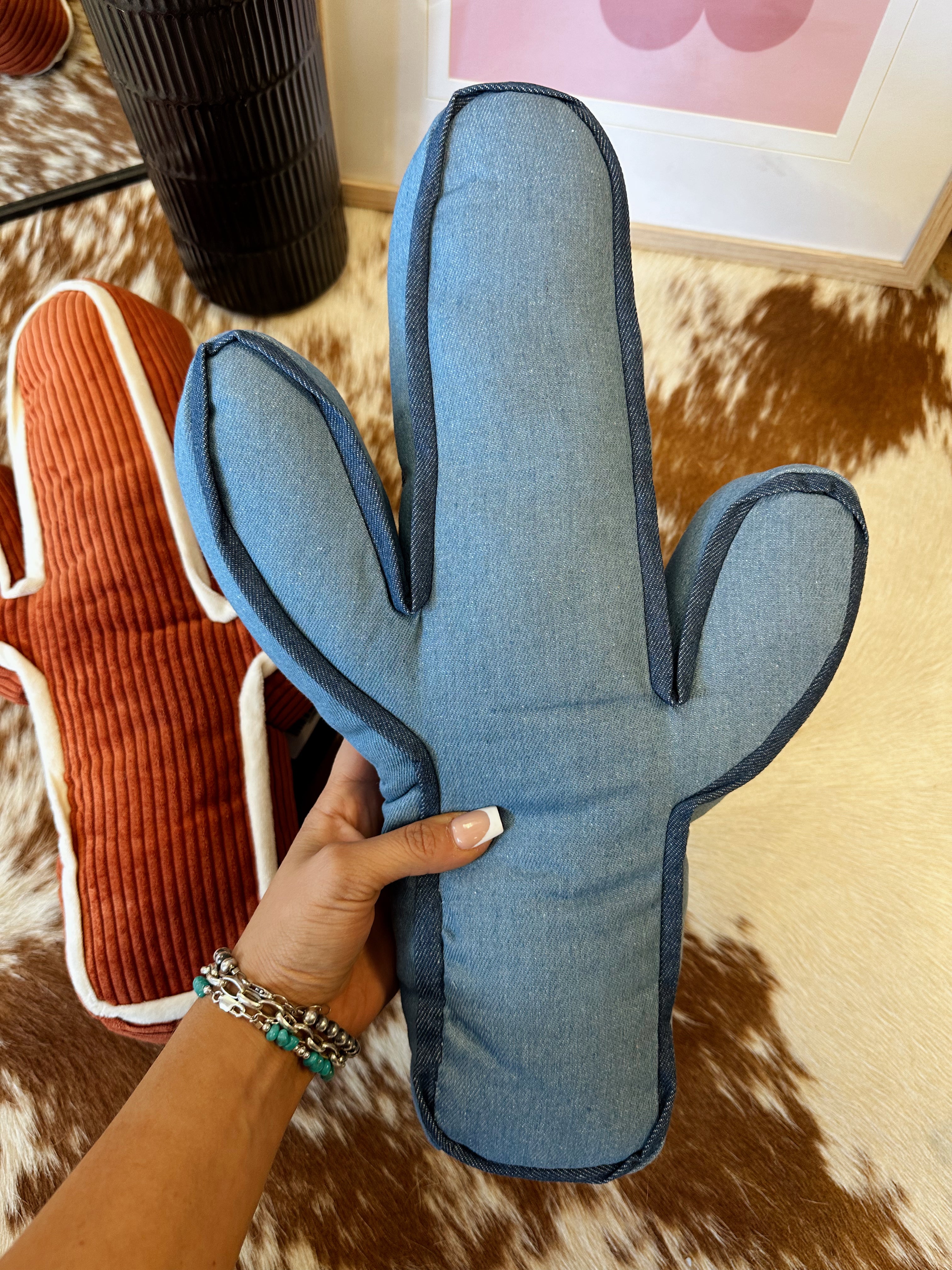 Cactus Throw Pillows- Multiple Colors