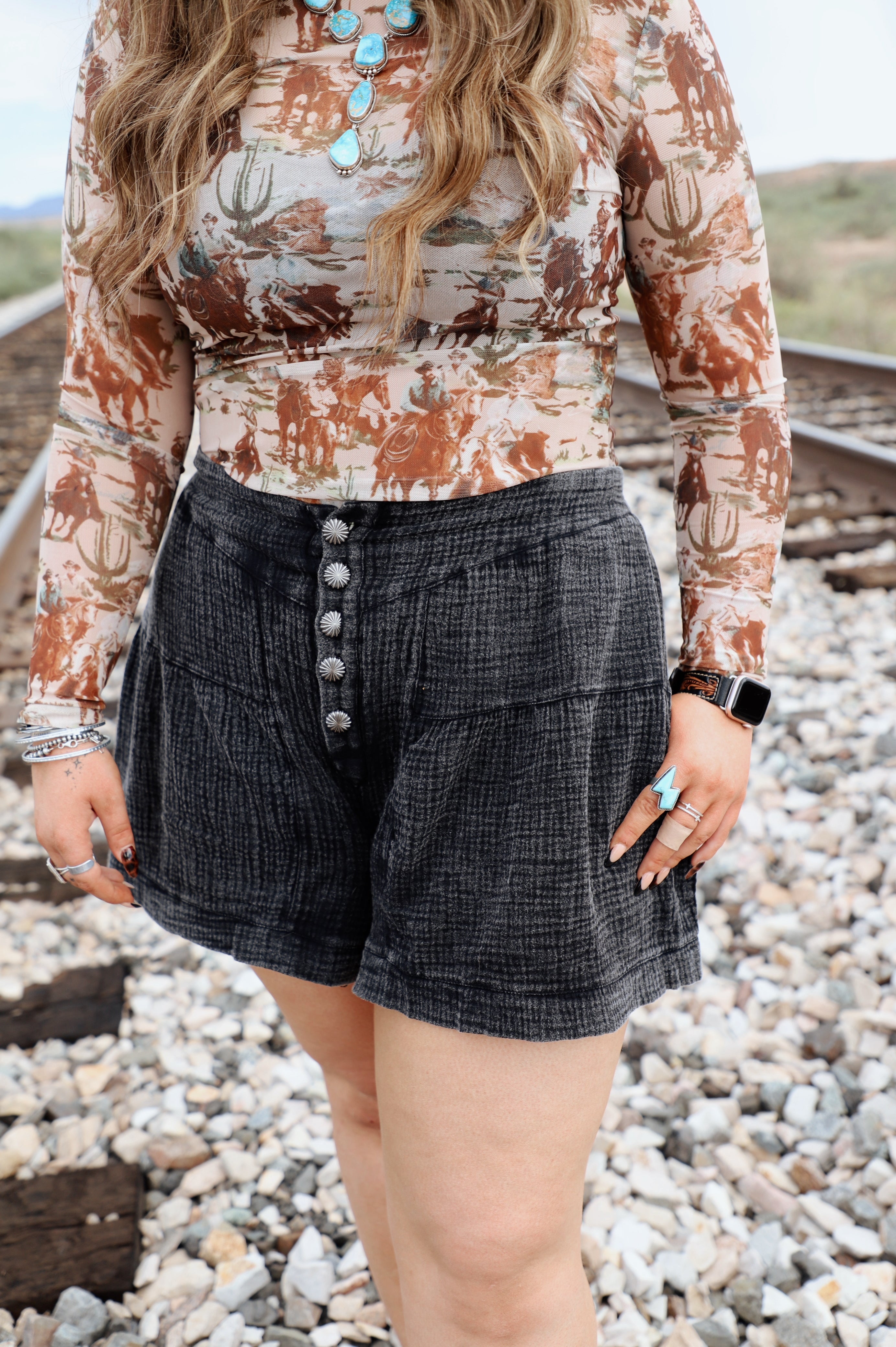 The Concho Riders Shorts