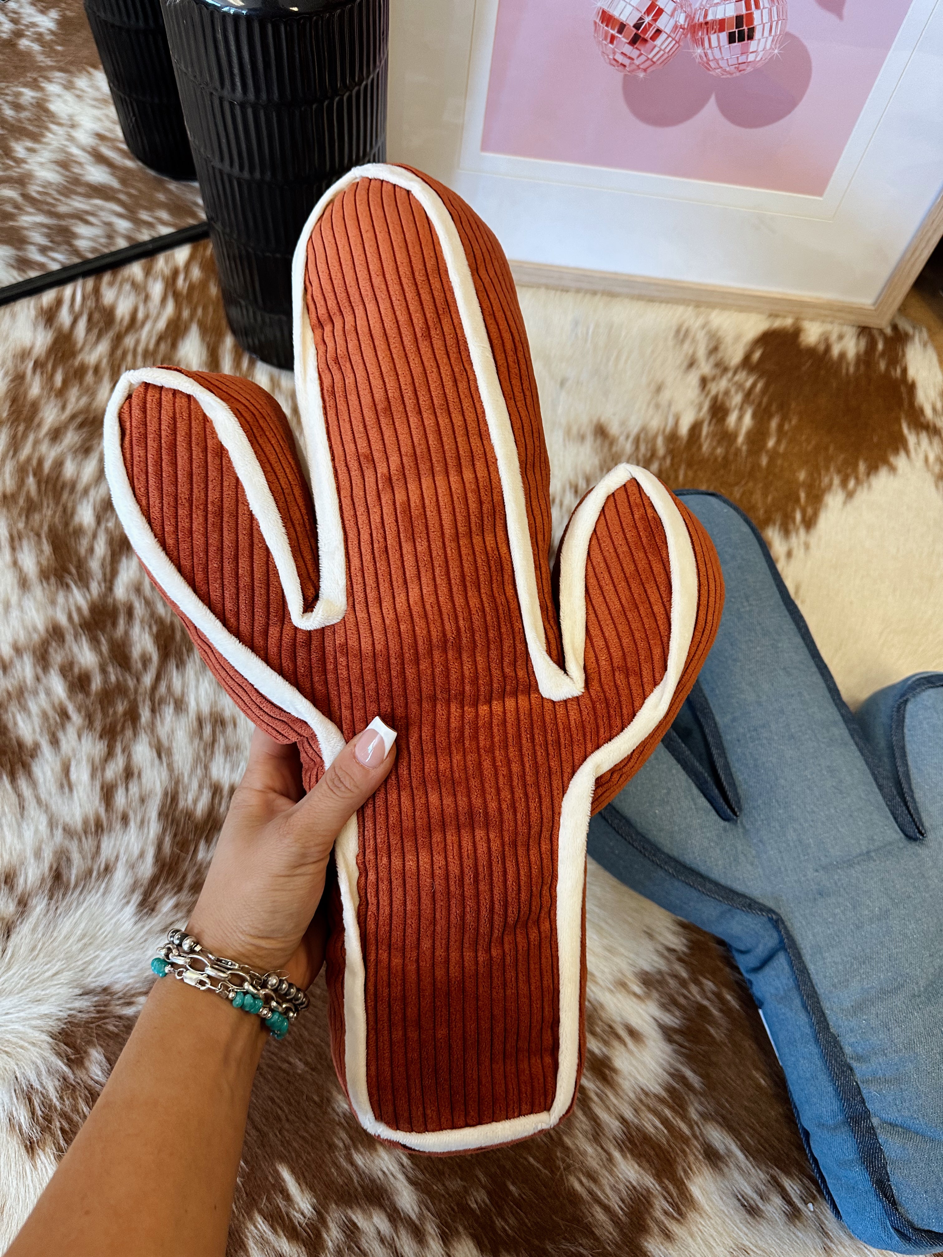 Cactus Throw Pillows- Multiple Colors