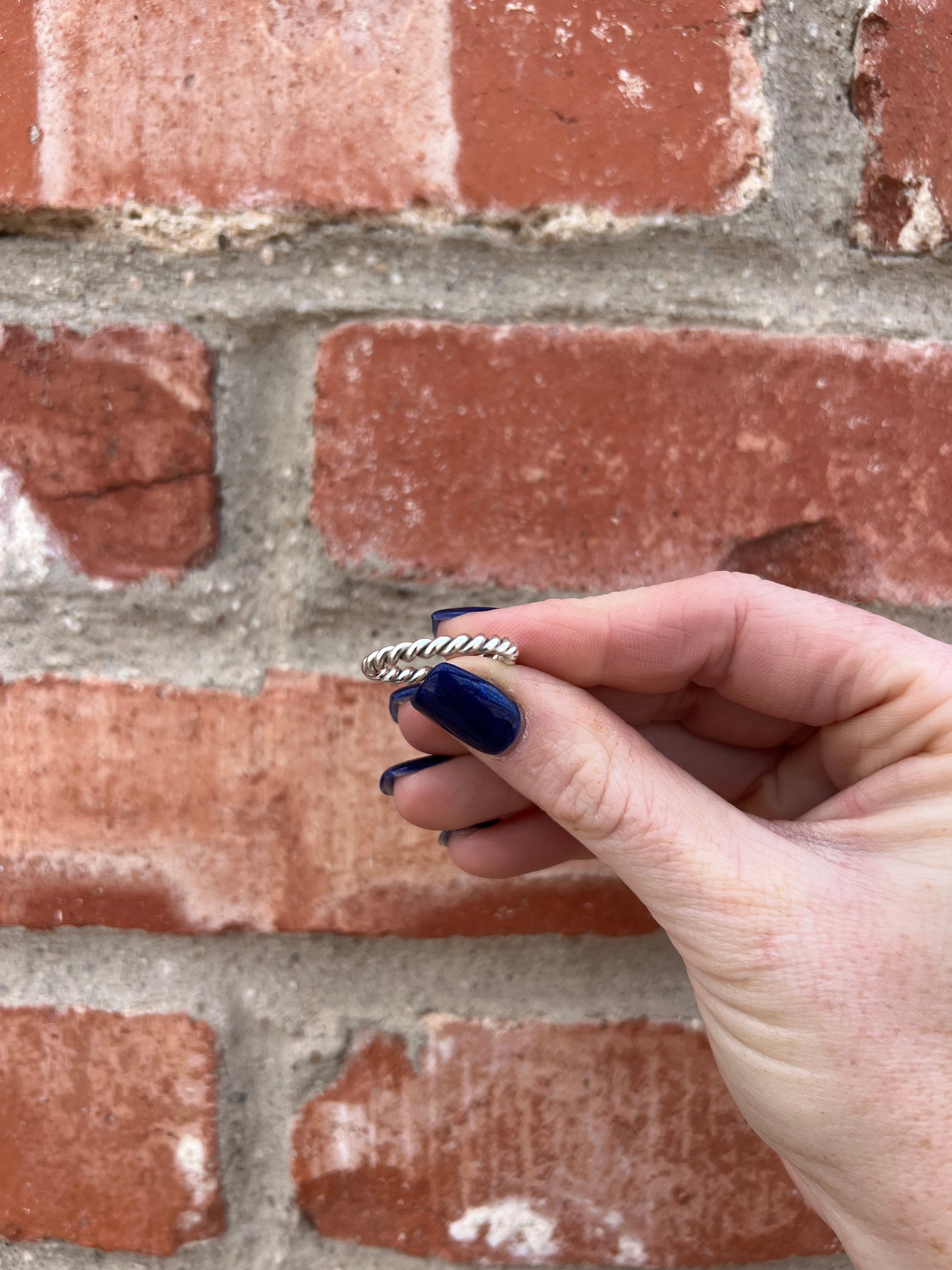 Sterling Silver Stacker Ring