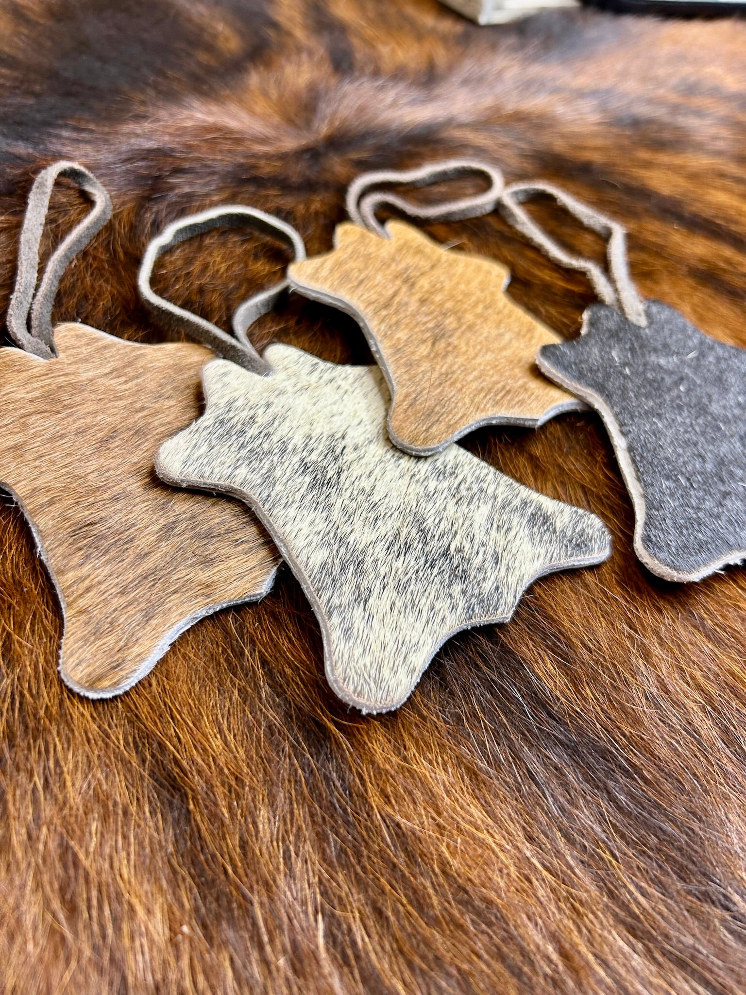 Cowhide Ornaments (Multiple Styles)