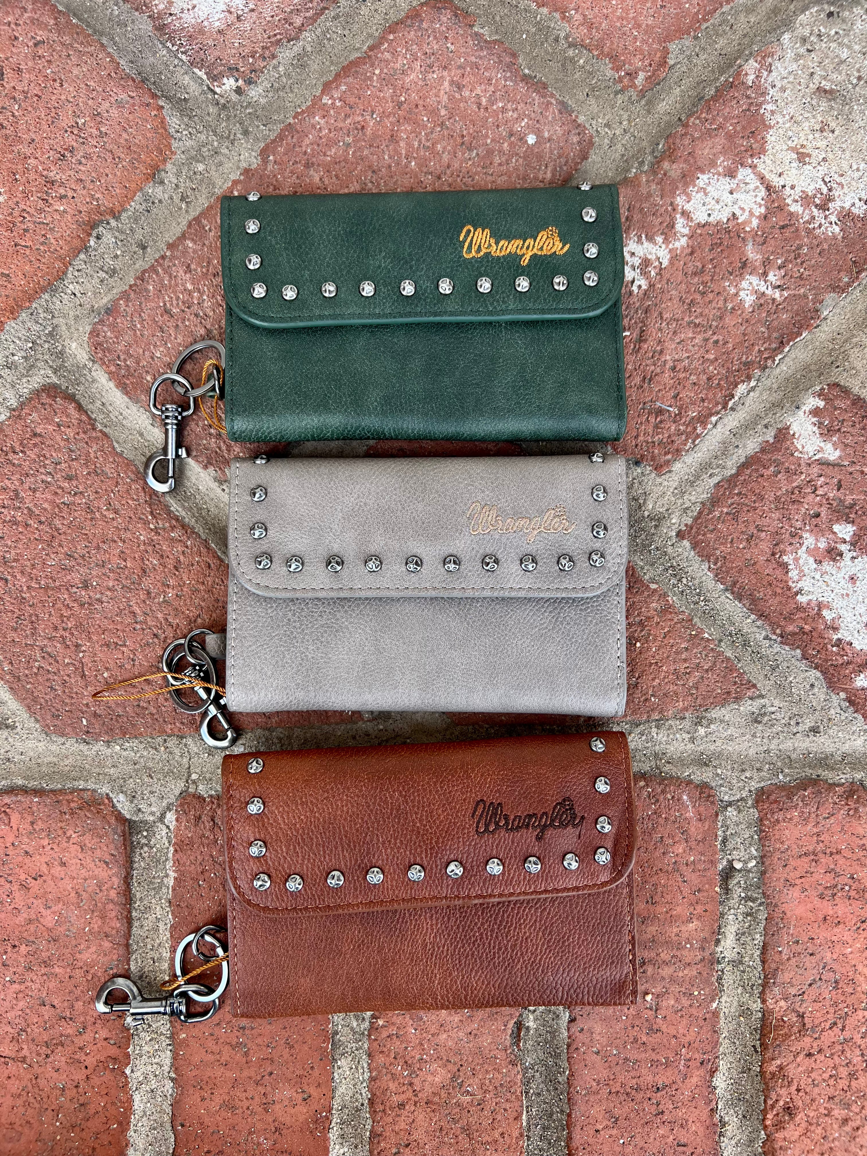Wrangler Tri Fold Wallet (Multiple Colors)