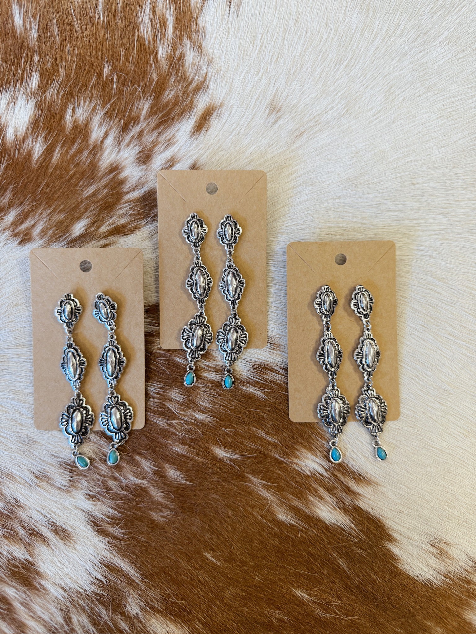 The Blazin Rox 3-Tier Earrings