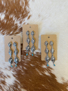 The Blazin Rox 3-Tier Earrings