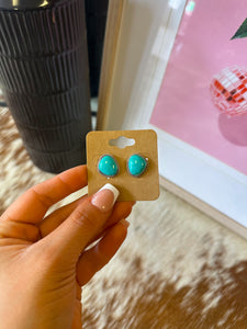 The Baylor Turquoise Studs