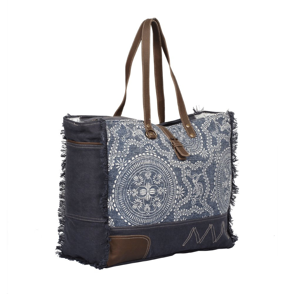 Sylvan Blue Weekender Bag