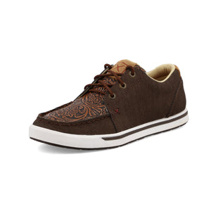 Twisted X Women's Kicks - Cocoa & Tooled Brown