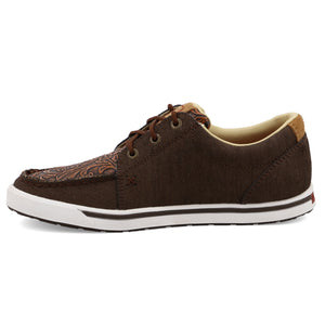 Twisted X Women's Kicks - Cocoa & Tooled Brown