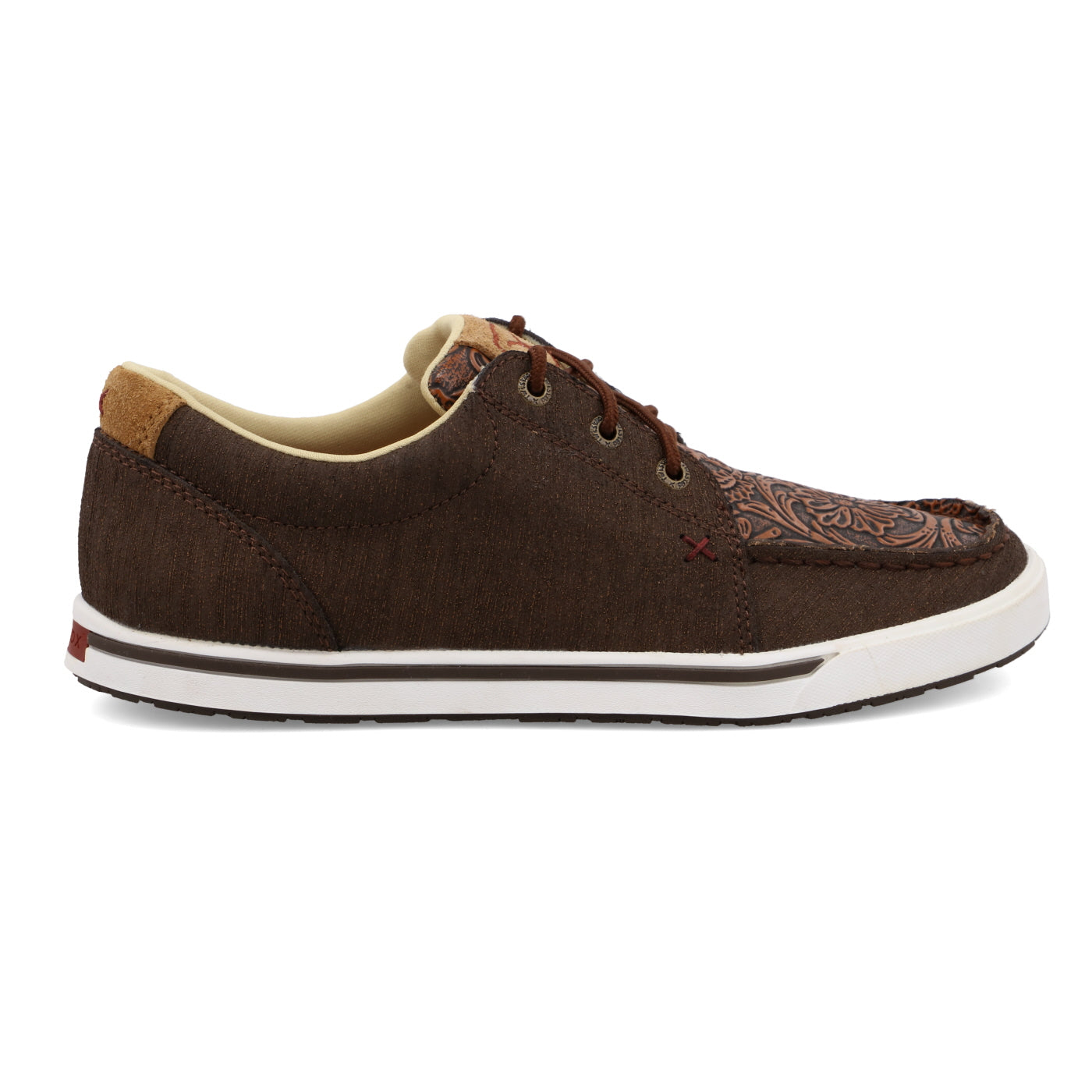 Twisted X Women's Kicks - Cocoa & Tooled Brown