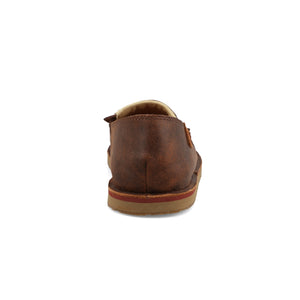 Slip-On Loafer - Chocolate Bomber & Tooled Brown