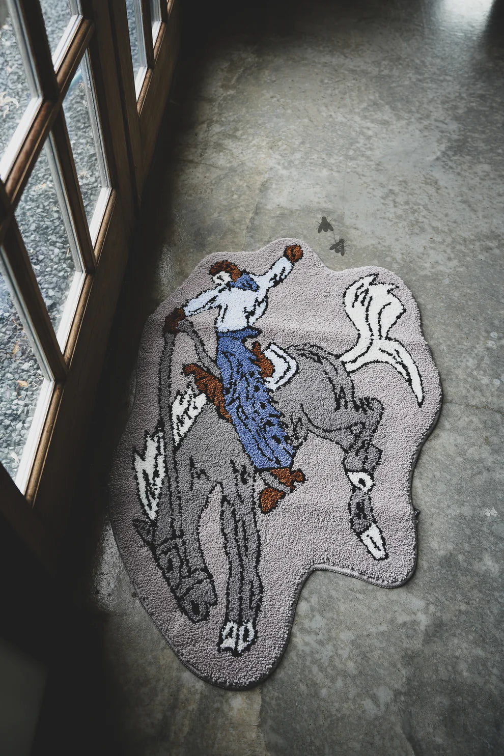 Rodeo Bronc Rug