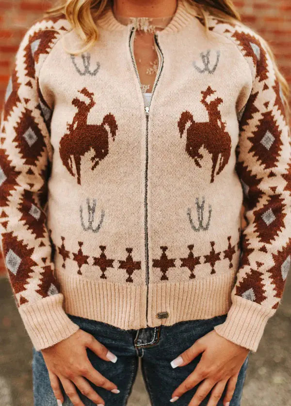 The Kickin Bronc Sweater