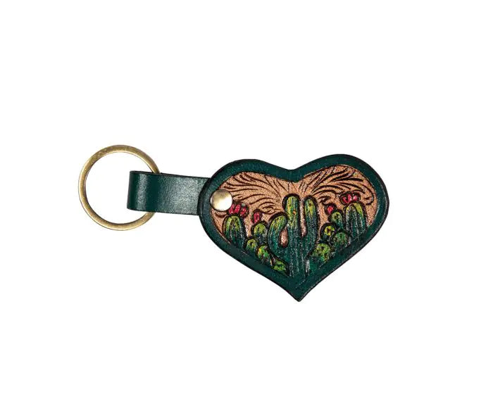 Saguaros in Bloom Key Chain