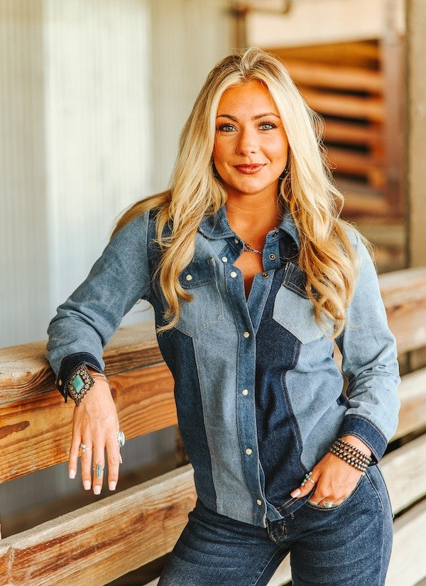 The Annie Striped Button-Up