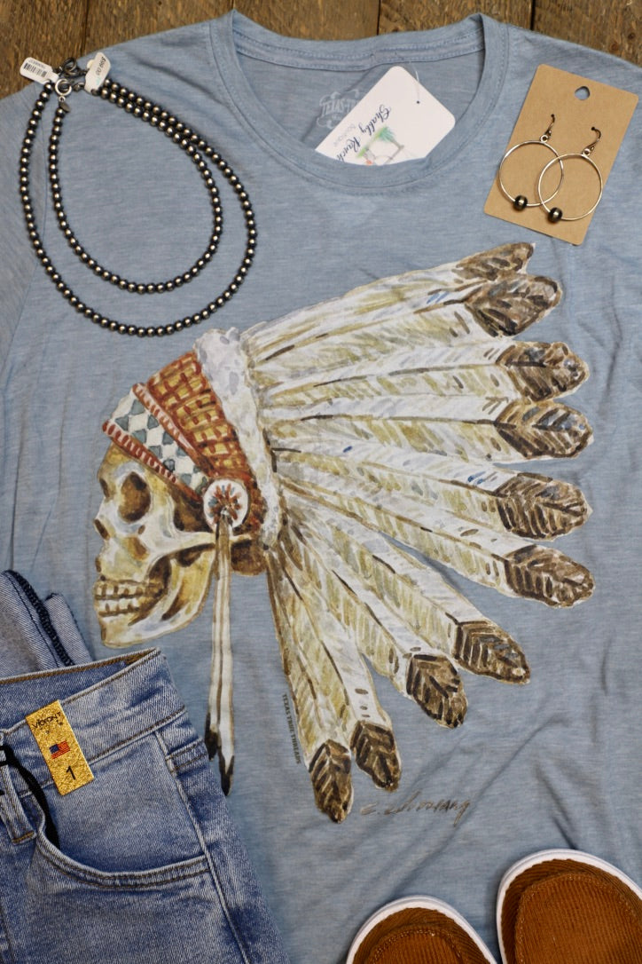 Skull Headdress Tee