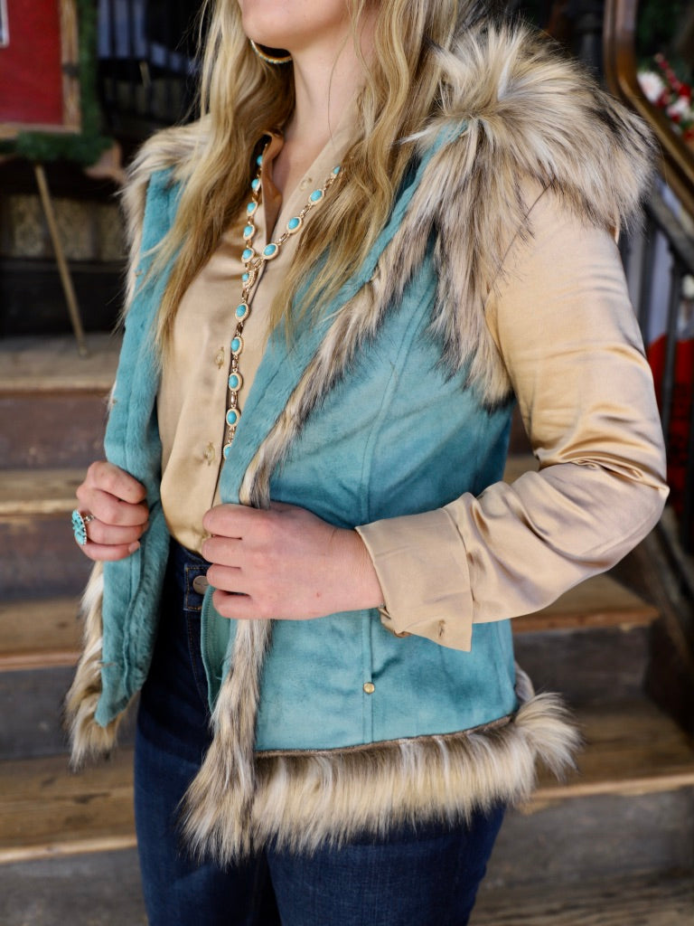 onderwerp logboek maak een foto Tasha Polizzi- Women's Luxe Vest – Shabby Ranch