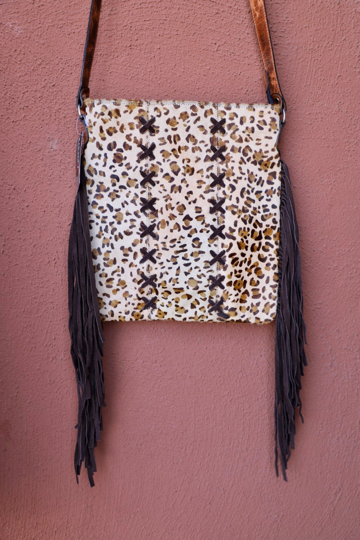 Leopard Crossbody Hand Bag