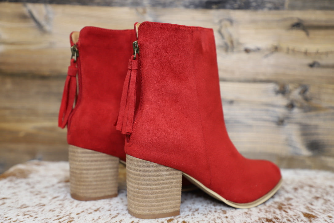 Corky's Boujee Boot - Red