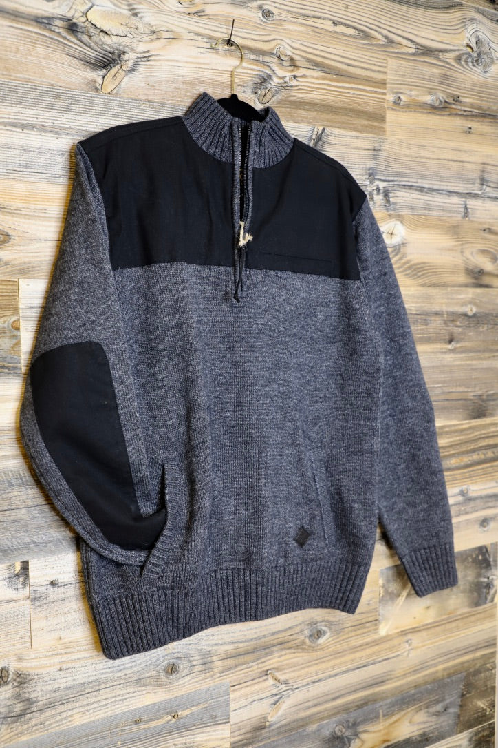 STS- Men's Alamo Sweater (Grey/Black)