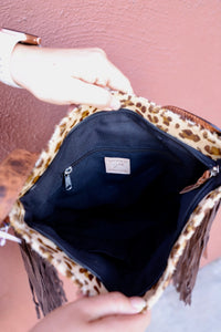 Leopard Crossbody Hand Bag