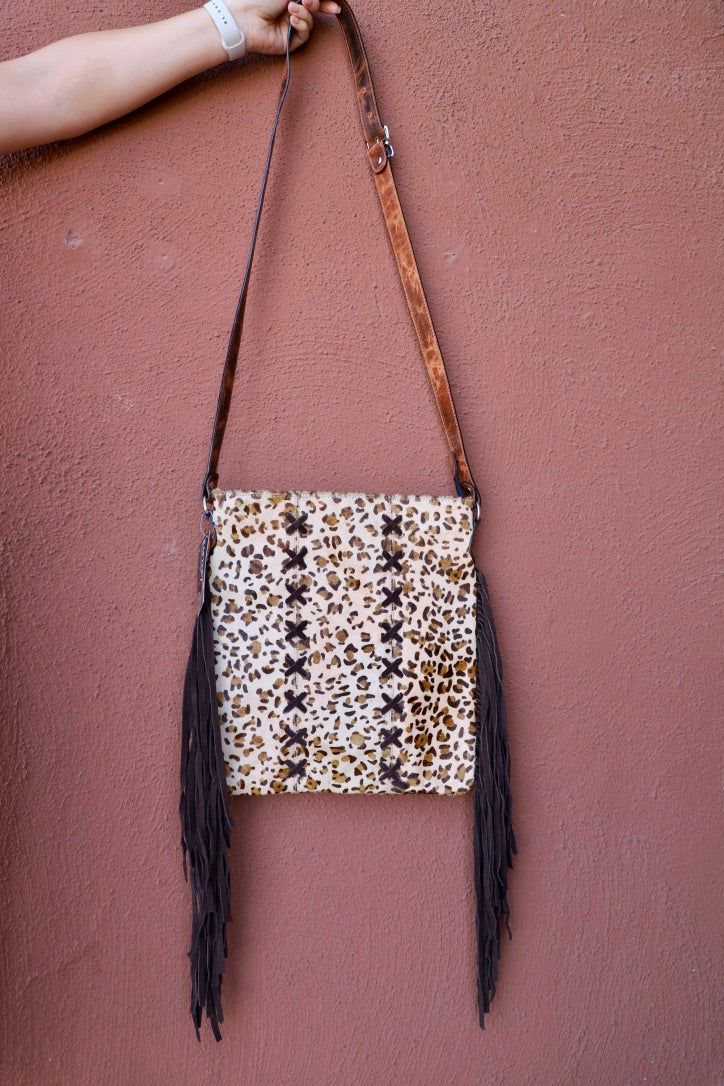 Leopard Crossbody Hand Bag