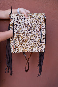 Leopard Crossbody Hand Bag