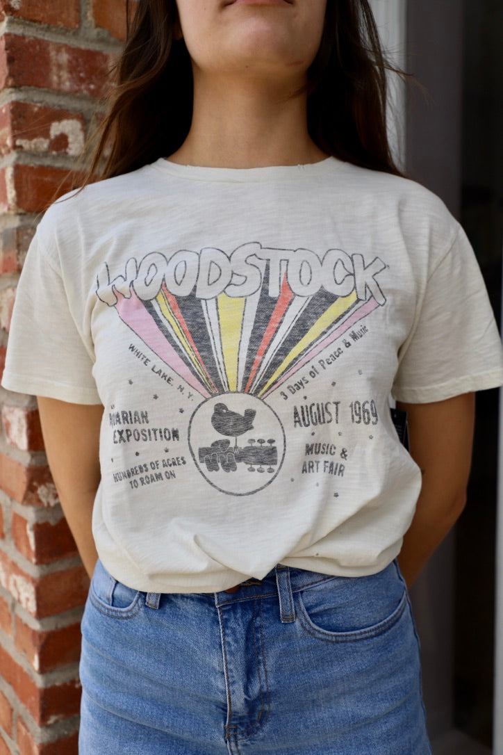 Woodstock Boyfriend Tee