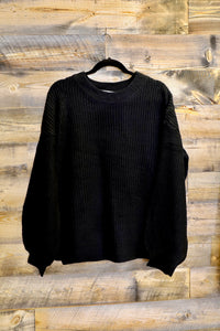 The "Maci" Black Sweater